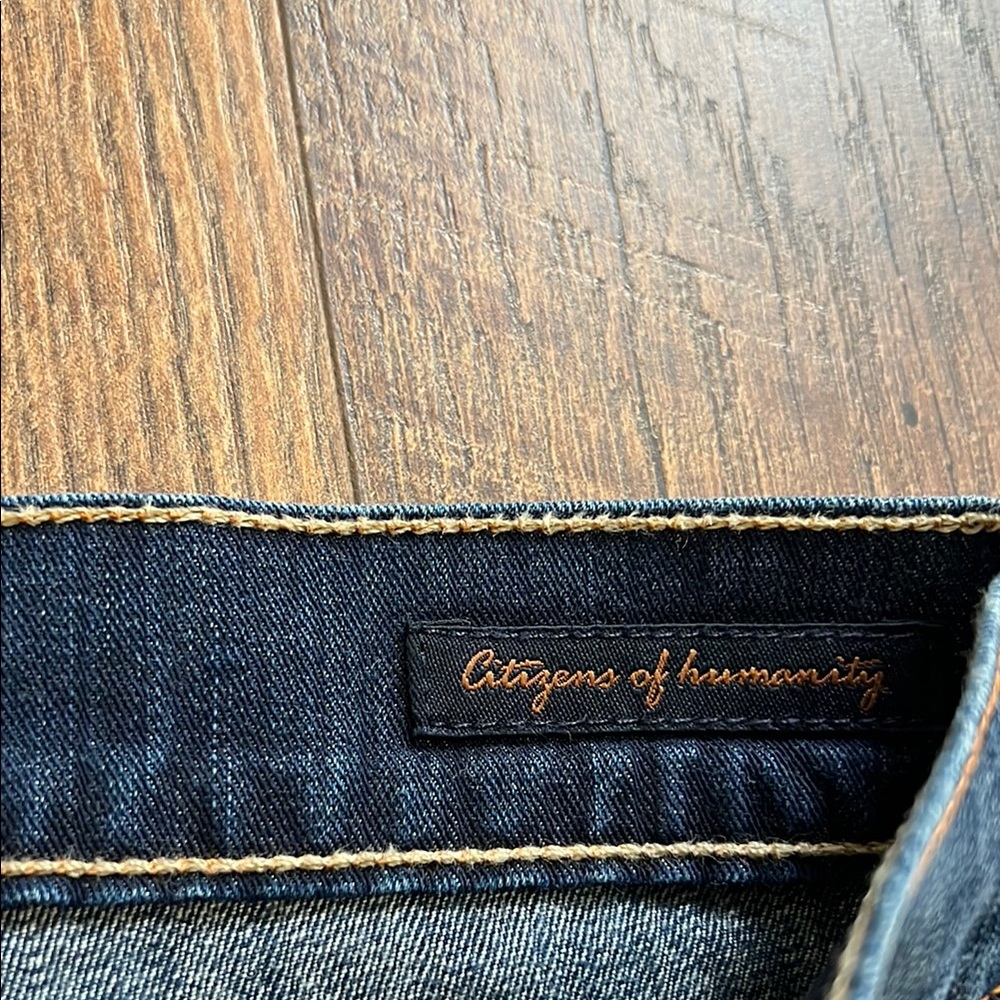 Women’s blue crop jeans - Picture 2 of 9
